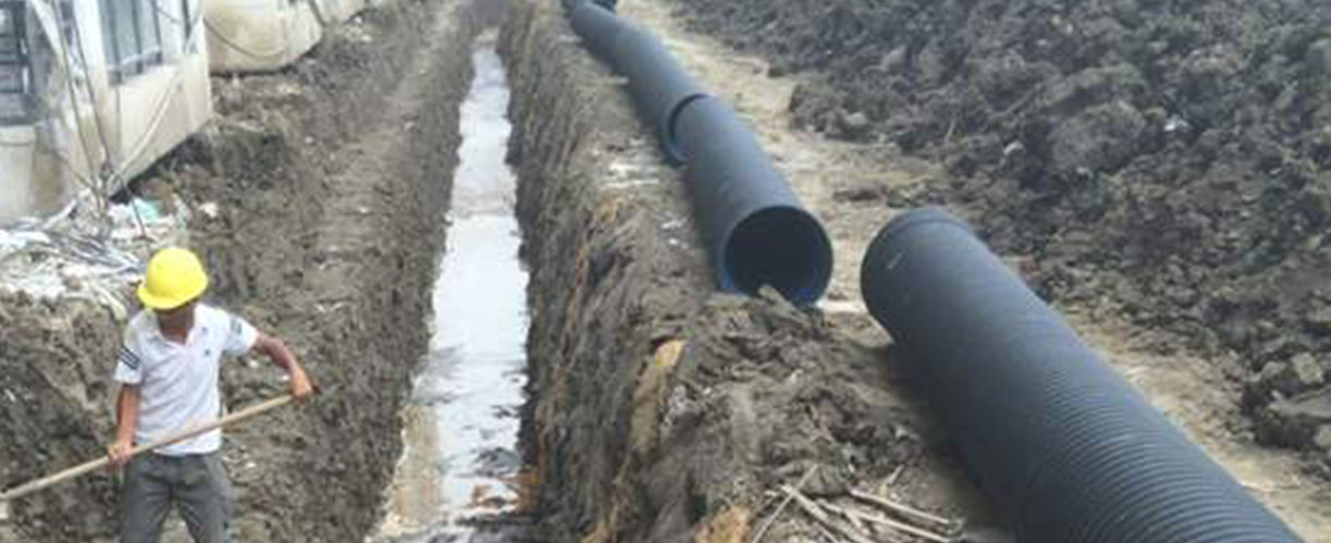 鋼絲網骨架（jià）複合管項目案例